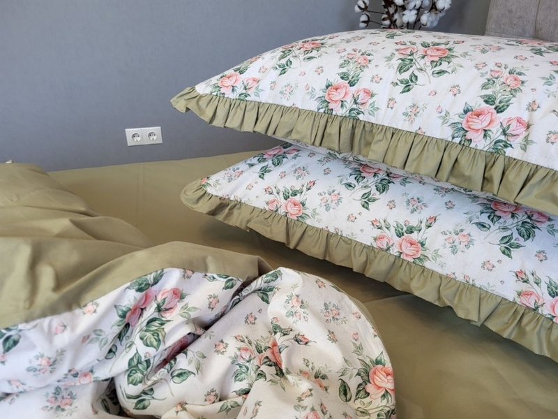 Комплект постільної білизни Каприз, cotton з рюшею - зображення 9