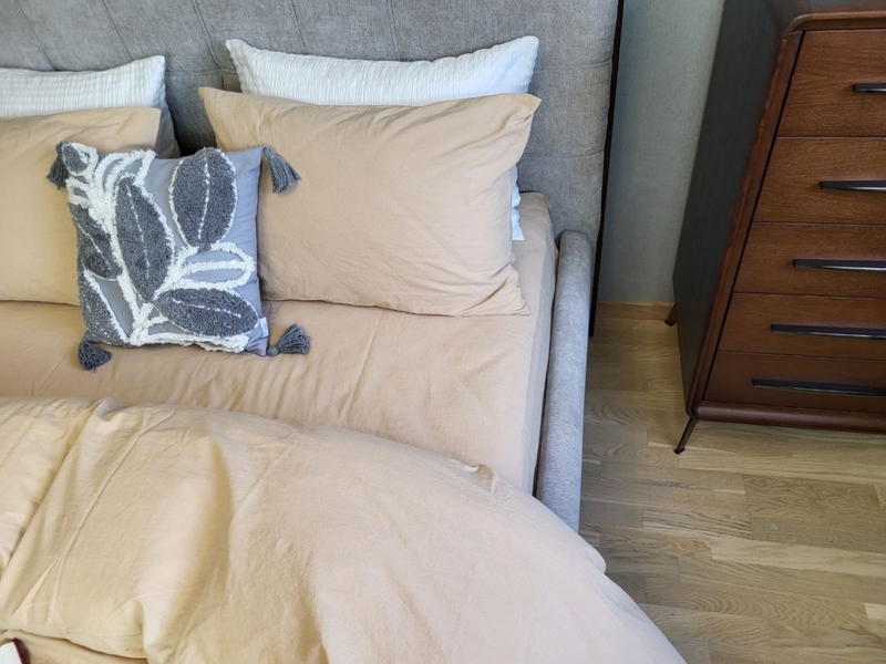 Комплект постільної білизни Beige, Варена бавовна LUXURY, ТМ Комфорт-текстиль - зображення 17
