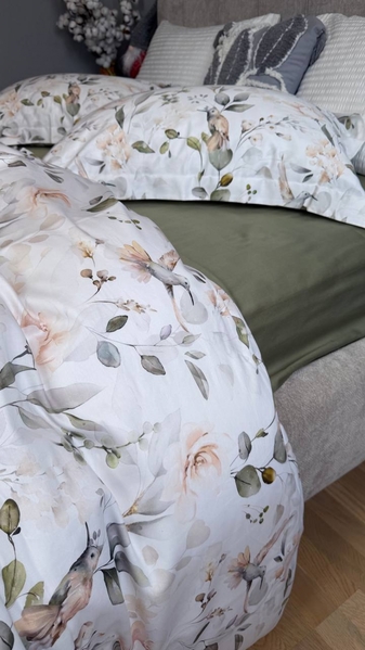 Комплект постельного белья Birds, сатин PREMIUM, ТМ Комфорт-текстиль - изображение 8