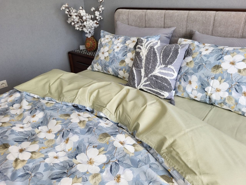 Комплект постільної білизни Муза, Turkish Cotton, ТМ Комфорт-текстиль - зображення 9