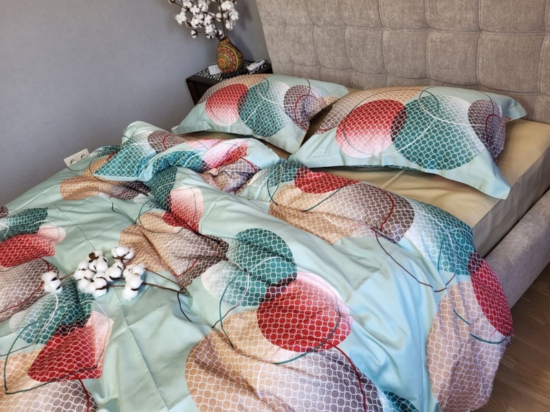 Комплект постельного белья Сатин PREMIUM, TOLEDO COLORFUL - изображение 1