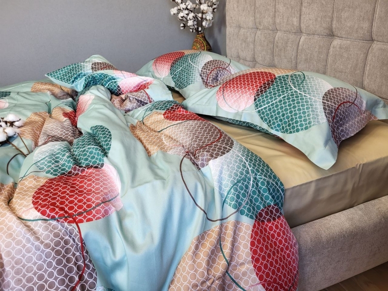 Комплект постельного белья Сатин PREMIUM, TOLEDO COLORFUL - изображение 9