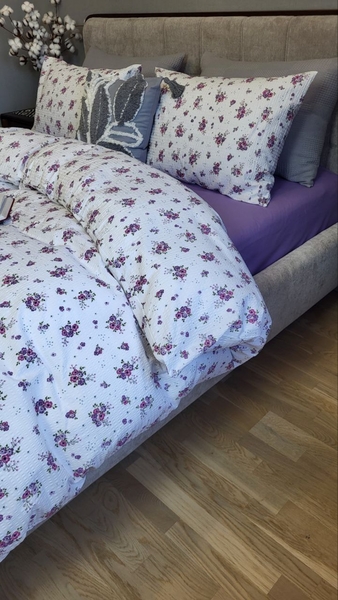 Комплект постельного белья Стефания, Ранфорс Гофре Duo Loft, 100% Хлопок, ТМ Комфорт-текстиль - изображение 5