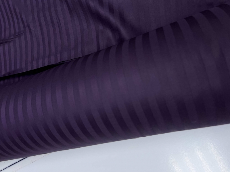 Комплект постельного белья Stripe LUX DEEP PLUM 1/1см - изображение 3