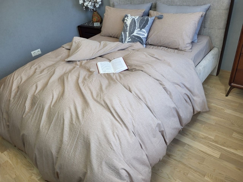 Комплект постельного белья Вареный хлопок, Anise Washed Cotton W1271 - изображение 1