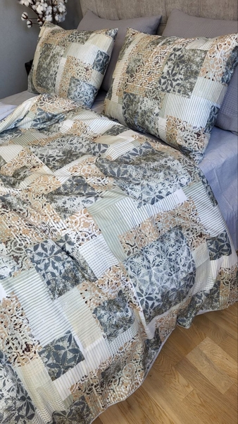 Комплект постільної білизни Квадро, cotton - зображення 7