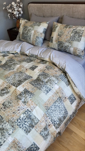 Комплект постільної білизни Квадро, cotton - зображення 8