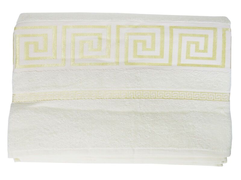 Простирадло махрове Parisa 400 євро 200 x 220 см, J-038 Caesar крем, ТМ Parisa Home - зображення 1