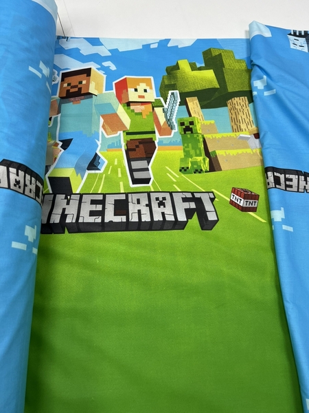 Комплект постільної білизни Minecraft (Майнкрафт), Ранфорс, ТМ Комфорт-текстиль - зображення 2