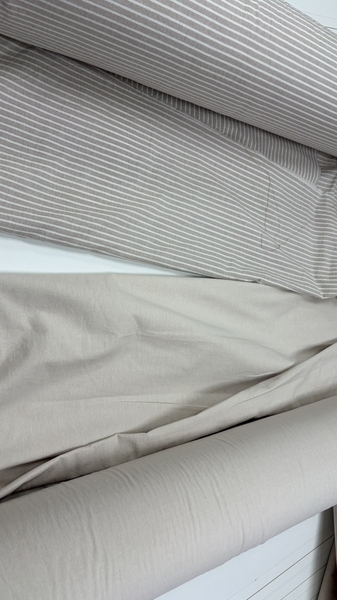 Постільна білизна Mini Bell  Creamy Beige, Washed Cotton, варена бавовна, ніжний кремовий беж - зображення 4