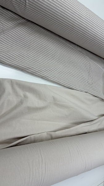Постільна білизна Mini Bell  Creamy Beige, Washed Cotton, варена бавовна, ніжний кремовий беж - зображення 5