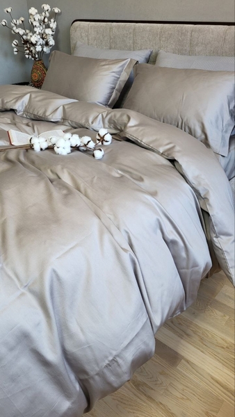 Комплект постельного белья MIRAGE GRAY, Turkish satin - изображение 7