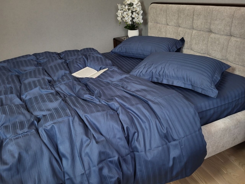 Комплект постельного белья MULTI stripe BLACK SEA - изображение 13