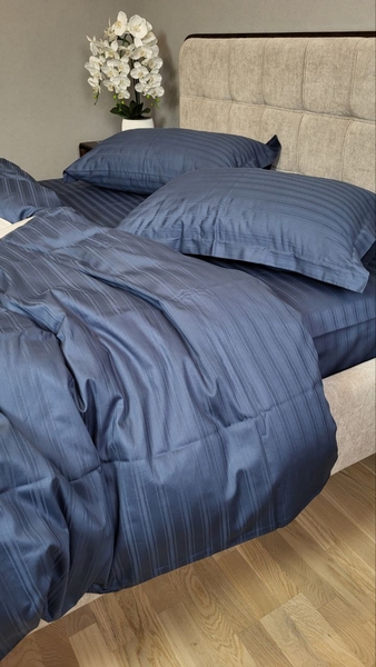 Комплект постельного белья MULTI stripe BLACK SEA - изображение 6
