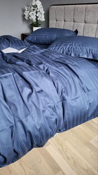Комплект постельного белья MULTI stripe BLACK SEA - изображение 8