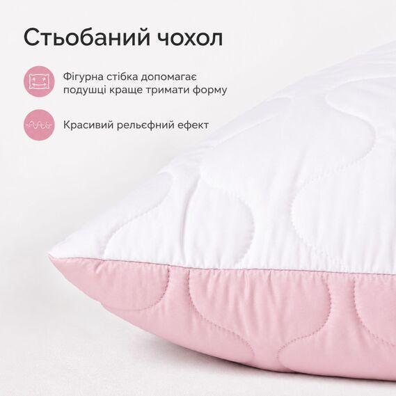 Набір подушок Soft IDEIA 50x70 см 2 шт, штучний пух, мікрофібра, двосторонні, м’які - зображення 6