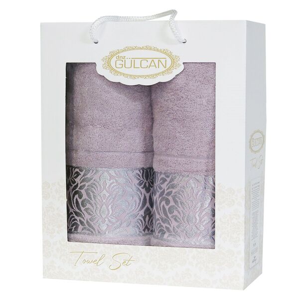 Набор Gulcan Cotton 2 50x90/70x140 (Frower Ornament-2ка-Leylak) - изображение 1