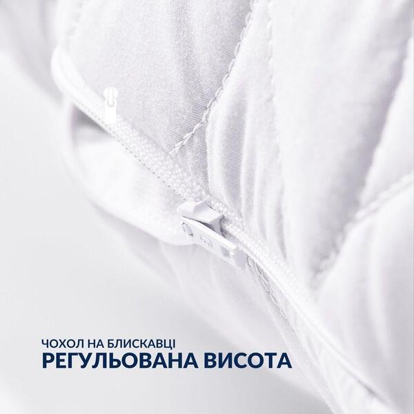 Набір подушок Breeze 50 x 70 2 шт штучний пух, стьобаний чохол на блискавці, ТМ IDEIA - зображення 2