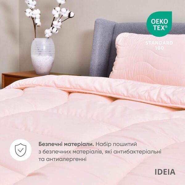Набор полуторного постельного белья с одеялом, OASIS розовый TM IDEIA - изображение 6