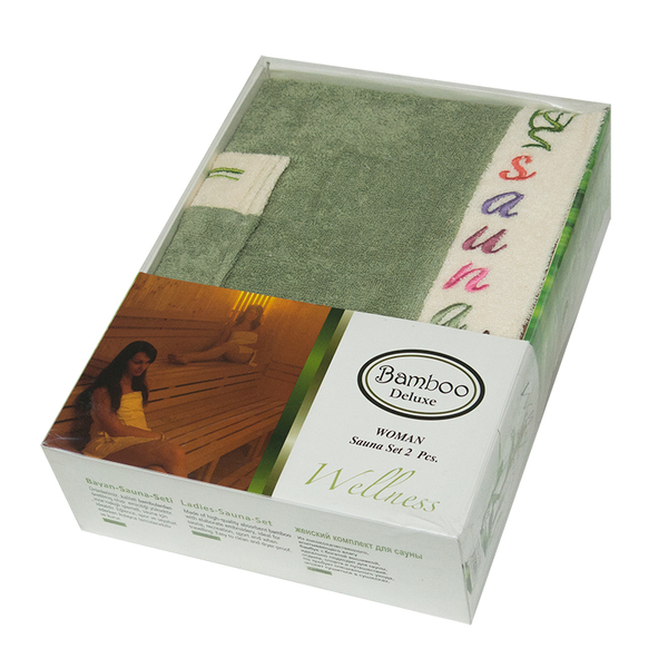 Набір сауна Gursan Bamboo жіночий (2 предмети) - зображення 2