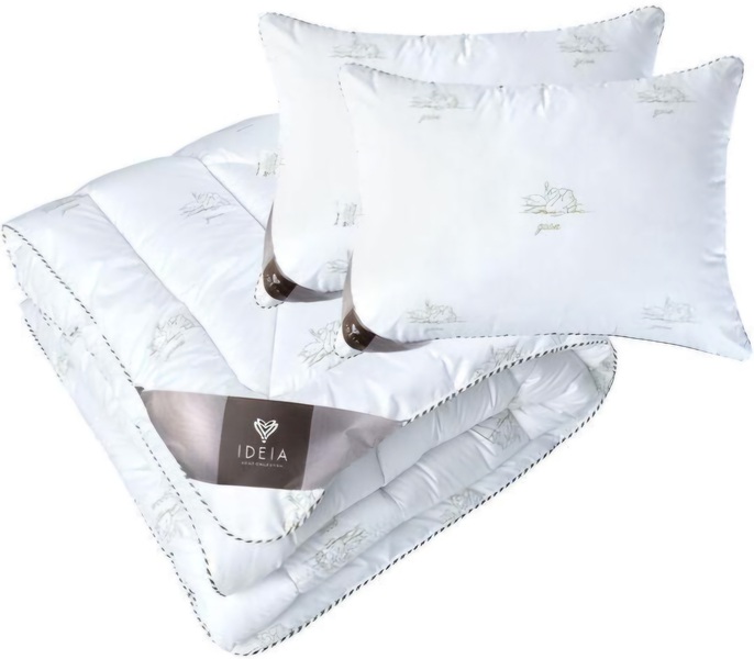 Набір SUPER SOFT Classic TM IDEIA ковдра 200 x 220 см  подушки 2 шт 50 x 70 см - зображення 1