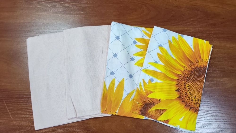 Набір наволочок 4 шт 40x60 см, мікс 122 4 дизайна, 100 бавовна - зображення 1