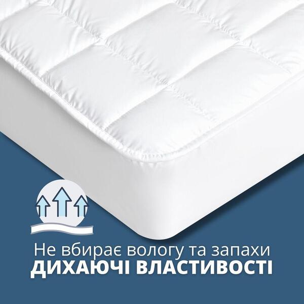 Наматрацник SleepDream 160 x 200 x 35 см з бортом по периметру, надщільний, ТМ IDEIA - зображення 8