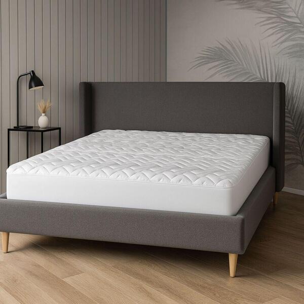 Наматрацник NORDIC COMFORT 140 x 200 x 35 см TM IDEIA пл 150 г/м2, натяжний з бортом по периметру - зображення 3