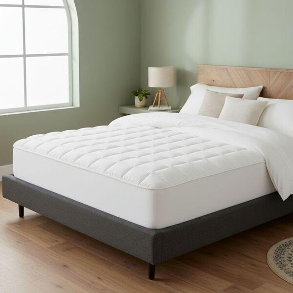 Наматрасник SleepDream 90 x 200 x 35 см с бортом по периметру, сверхплотный, ТМ IDEIA - изображение 11
