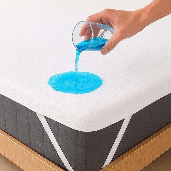 Наматрацник Aqua Stop зі стрічками по кутах TM IDEIA 120 x 200 см - зображення 11