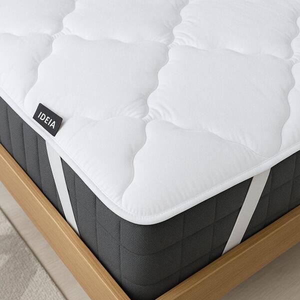 Наматрацник ТМ IDEIA Lux зі стрічками по кутах 90 x 200 см - зображення 6