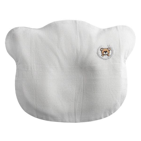 Наволочка для подушки BabyComfort 23 x 30 см, бавовна, світло-сіра з вишивкою, TM Papaella - зображення 5