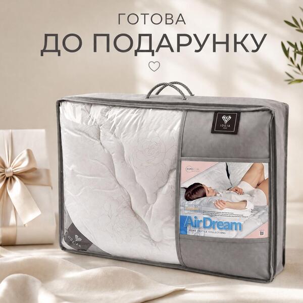 Одеяло Air Dream Classic летнее ТМ IDEIA 155 x 215 см розы - изображение 8