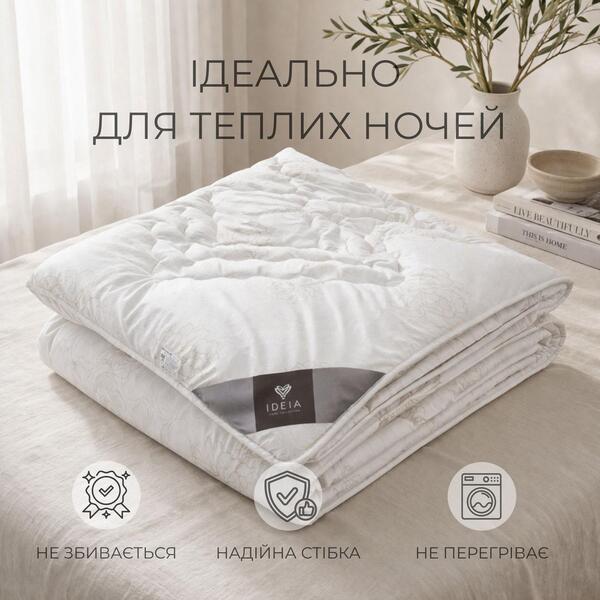 Одеяло Air Dream Classic летнее ТМ IDEIA 175 x 210 см розы - изображение 8