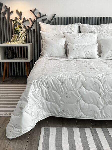 Ковдра ArCloud Merino 200x220 (Merino White) - зображення 3