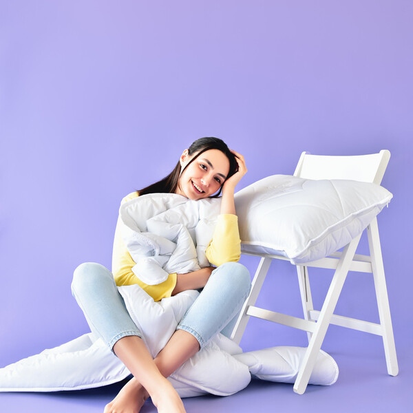 Одеяло Bamboo с бамбуковым наполнителем 155 x 215 см TM IDEIA всесезонное - изображение 9