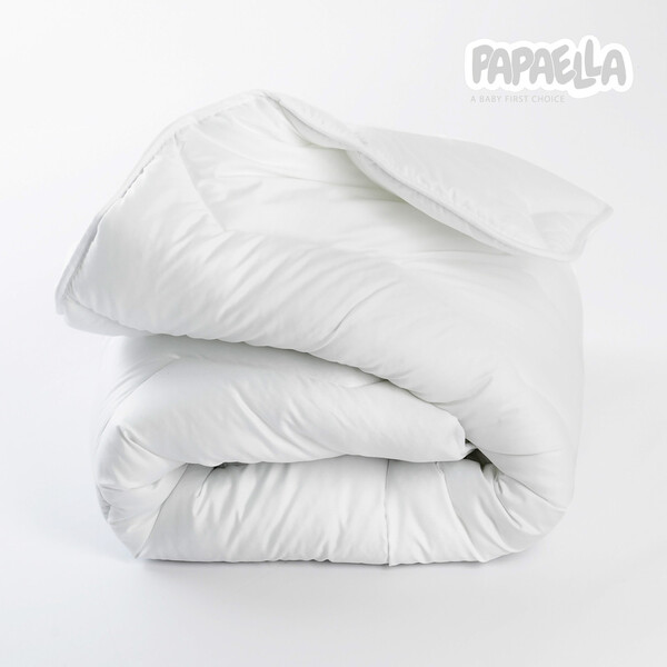 Одеяло детское 100 x 135 см в кроватку, зигзаг белое, Comfort ТM PAPAELLA - изображение 7