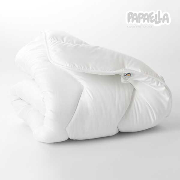Одеяло детское 100 x 135 см в кроватку, зигзаг белое, Comfort ТM PAPAELLA - изображение 9