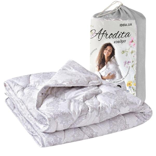 Одеяло Afrodita летнее 200 x 220 см искусственный лебяжий пух ТМ IDEIA - изображение 7
