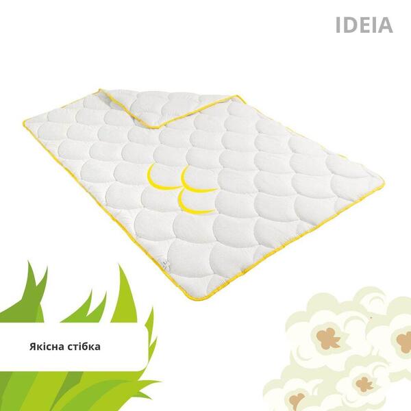 Ковдра ПОПКОРН зимова ТМ IDEIA 200 x 220 см з кукурудзяним наповнювачем біла - зображення 5