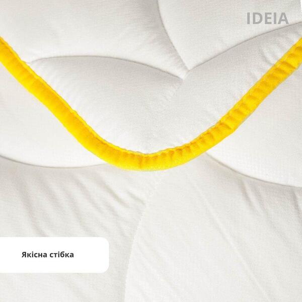 Ковдра ПОПКОРН зимова ТМ IDEIA 200 x 220 см з кукурудзяним наповнювачем біла - зображення 7