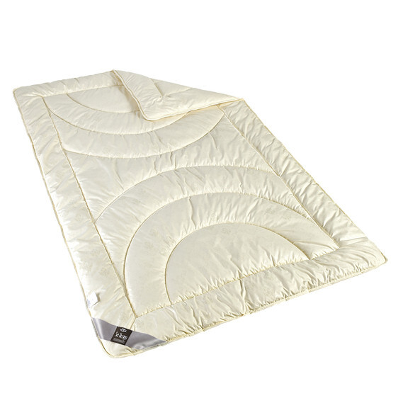 Одеяло шерстяное зимнее Sei Design Cashmere Premium 200x220 см, натуральная овечья шерсть и силикон 300 гм2, теплое - изображение 8