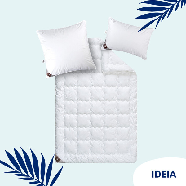 Одеяло Super Soft Premium аналог лебяжьего пуха летнее TM IDEIA 175 x 210 см - изображение 8