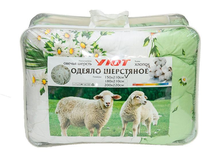 Одеяло УЮТ мех евро 195 x 210 см - изображение 3