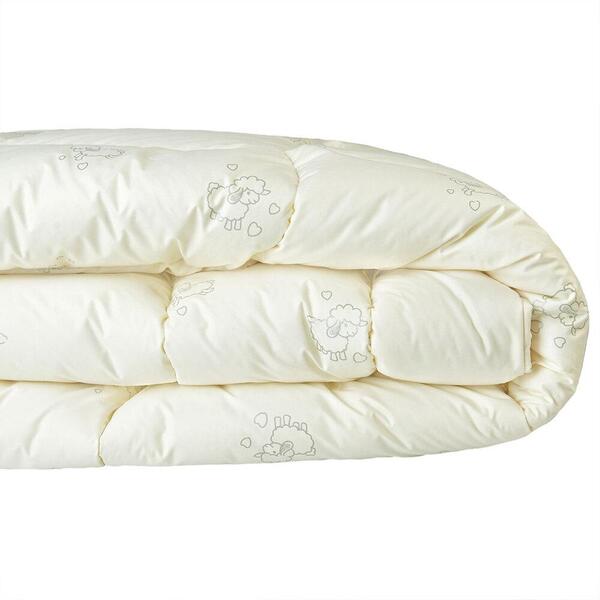 Ковдра Wool Classic вовняна всесезонна 175 x 210 - зображення 6