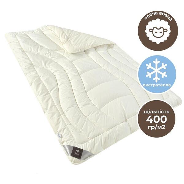 Ковдра Wool Premium вовняна зимова 140 x 210 пл.400 - зображення 10