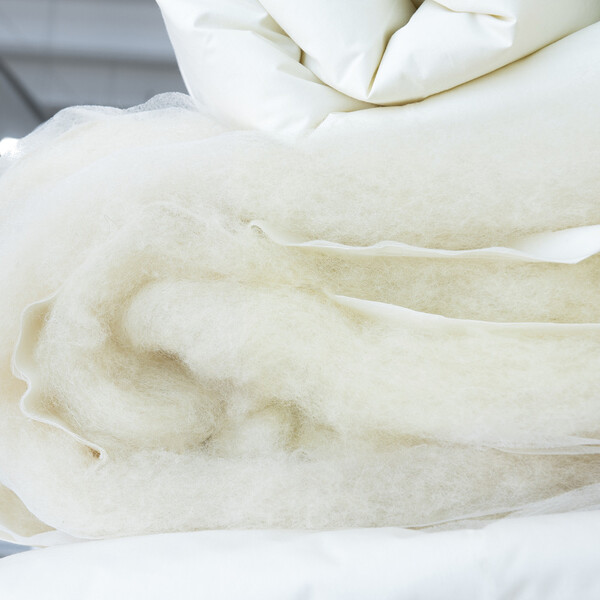 Ковдра Wool Premium TM IDEIA подвійна вовняна зимова 155 x 215см - зображення 9