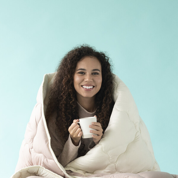 Ковдра вовняна всесезонна 175 x 210 см WOOLLY ТМ IDEIA - зображення 8