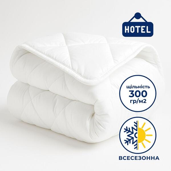 Одеяло зимнее полуторное 155 x 210 см, антиаллергенное, белое, теплое, ТМ IDEIA - изображение 24