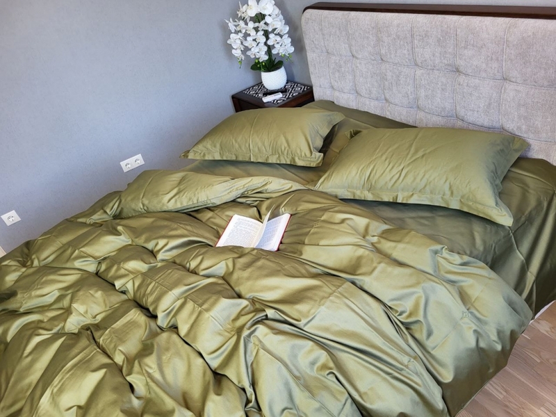 Комплект постільної білизни OLIVE TREE, Turkish satin - зображення 12